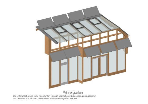 PV-Generator Grundriss Wintergarten Bros